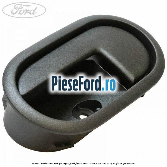 Maner interior usa stanga negru Ford Fiesta 2002-2005 1.25 16V 70 cp Maner interior usa stanga negru Ford Fiesta 2002-2005 1.25 16V 70 cp M7JA, M7JB benzina