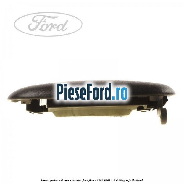 Maner portiera dreapta exterior Ford Fiesta 1996-2001 1.8 D 60 cp RTJ, RTK diesel