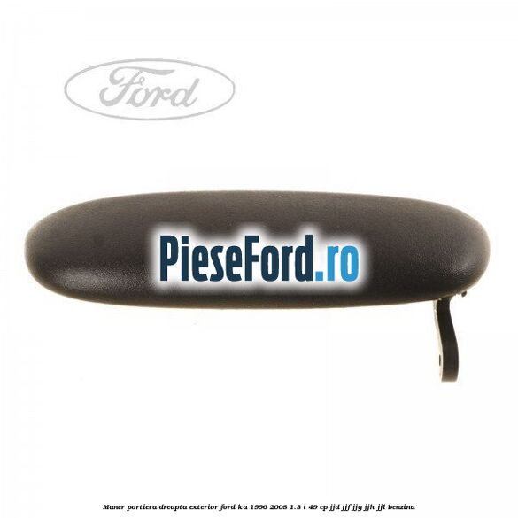 Maner portiera dreapta exterior Ford Ka 1996-2008 1.3 i 49 cp