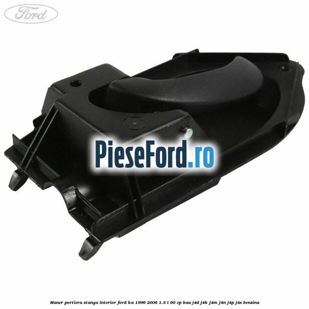 Maner portiera stanga interior Ford Ka 1996-2008 1.3 i 60 cp BAA, J4D, J4K, J4M, J4N, J4P, J4S benzina