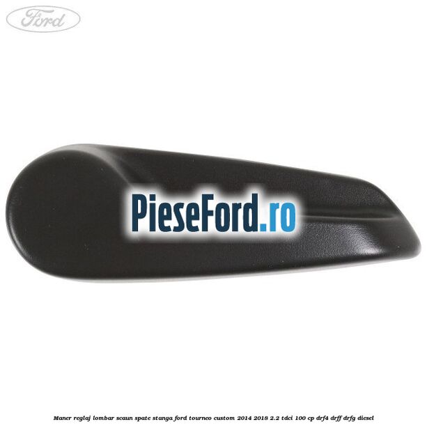 Maner reglaj lombar scaun spate stanga Ford Tourneo Custom 2014-2018 2.2 TDCi 100 cp DRF4, DRFF, DRFG diesel