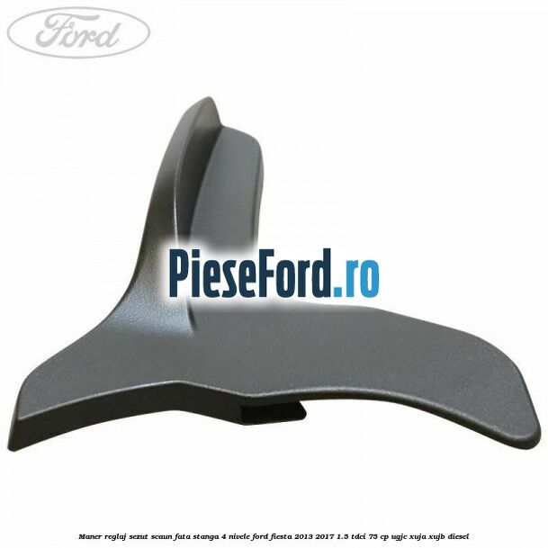 Maner reglaj sezut scaun fata stanga 4 nivele Ford Fiesta 2013-2017 1.5 TDCi 75 cp Maner reglaj sezut scaun fata stanga 4 nivele Ford Fiesta 2013-2017 1.5 TDCi 75 cp UGJC, XUJA, XUJB diesel