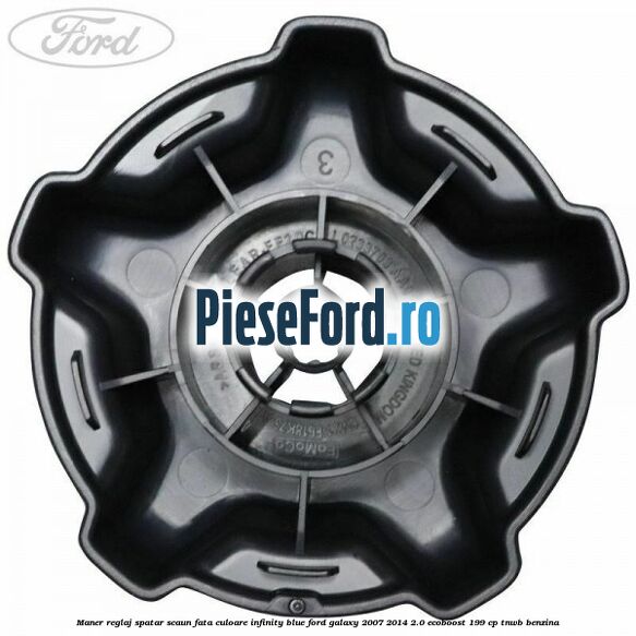 Maner reglaj spatar scaun fata culoare infinity blue Ford Galaxy 2007-2014 2.0 EcoBoost 199 cp TNWB benzina
