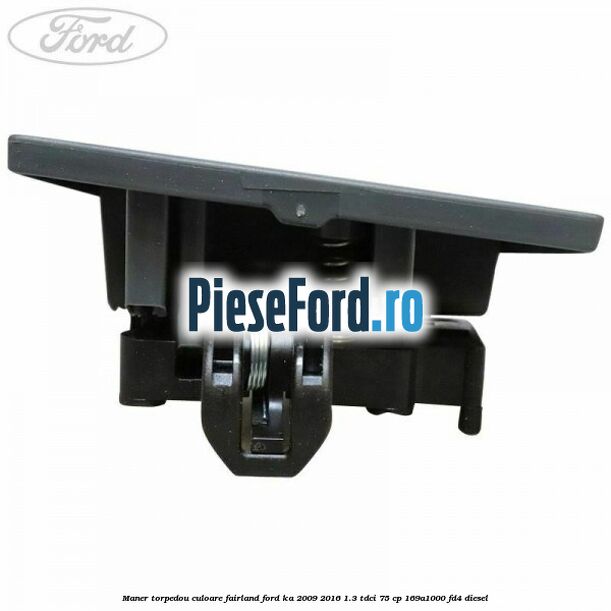 Maner torpedou culoare fairland Ford Ka 2009-2016 1.3 TDCi 75 cp 169A1000, FD4 diesel