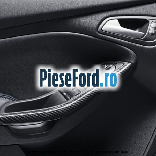 Maner usa carbon Ford Focus 2014-2018 1.6 TDCi 115 cp T1DA, T1DB diesel