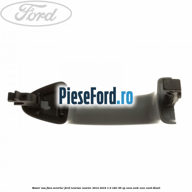 Maner usa fata exterior Ford Tourneo Courier 2014-2018 1.5 TDCi 95 cp XVCA, XVCB, XVCC, XVCD diesel