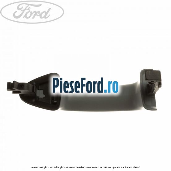 Maner usa fata exterior Ford Tourneo Courier 2014-2018 1.6 TDCi 95 cp T3CA, T3CB, T3CC diesel