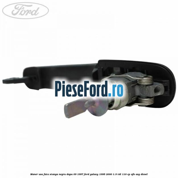 Maner usa fata stanga negru dupa 09/1997 Ford Galaxy 1995-2000 1.9 TDI 110 cp AFN, AVG diesel