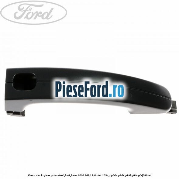 Maner usa keyless primerizat Ford Focus 2008-2011 1.6 TDCi 109 cp G8DA, G8DB, G8DD, G8DE, G8DF diesel