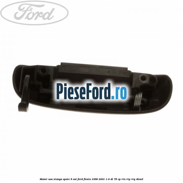 Maner usa stanga spate 5 usi Ford Fiesta 1996-2001 1.8 DI 75 cp RTN, RTP, RTQ diesel