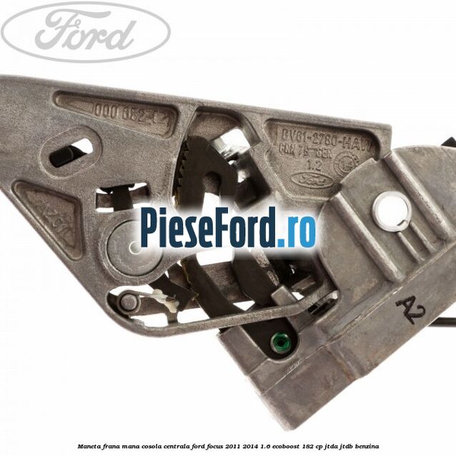 Maneta frana mana cosola centrala Ford Focus 2011-2014 1.6 EcoBoost 182 cp JTDA, JTDB benzina