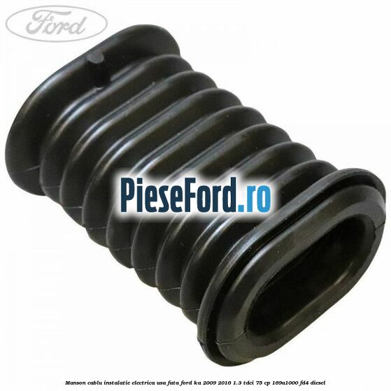 Manson cablu instalatie electrica usa fata Ford Ka 2009-2016 1.3 TDCi 75 cp 169A1000, FD4 diesel