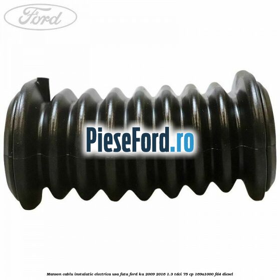 Manson cablu instalatie electrica usa fata Ford Ka 2009-2016 1.3 TDCi 75 cp 169A1000, FD4 diesel