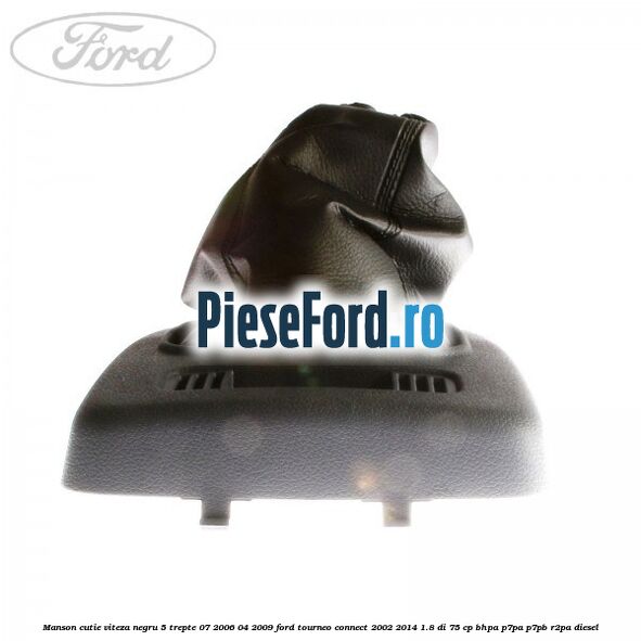 Manson cutie viteza negru 5 trepte 07/2006-04/2009 Ford Tourneo Connect 2002-2014 1.8 Di 75 cp BHPA, P7PA, P7PB, R2PA diesel