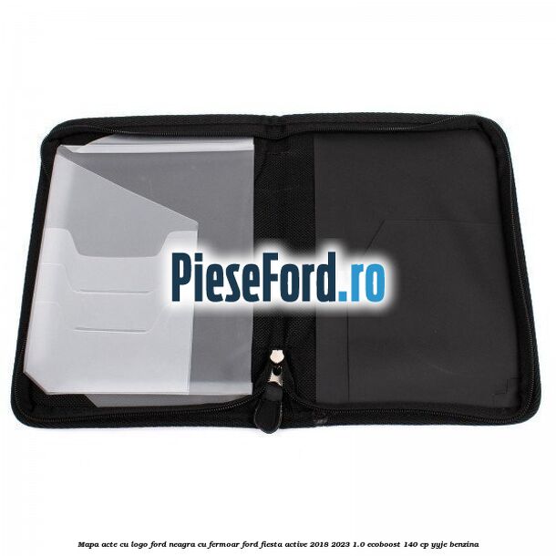 Mapa acte cu logo Ford neagra cu fermoar Ford Fiesta Active 2018-2023 1.0 EcoBoost 140 cp Mapa acte cu logo Ford neagra cu fermoar Ford Fiesta Active 2018-2023 1.0 EcoBoost 140 cp YYJE benzina