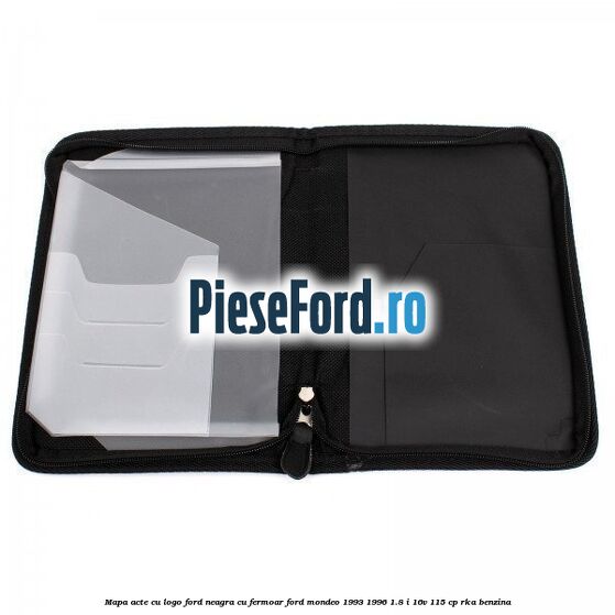 Mapa acte cu logo Ford neagra cu fermoar Ford Mondeo 1993-1996 1.8 i 16V 115 cp RKA benzina