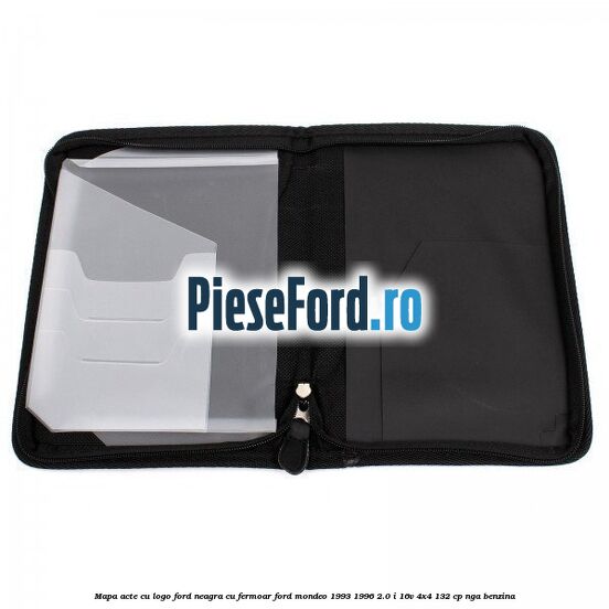 Mapa acte cu logo Ford neagra cu fermoar Ford Mondeo 1993-1996 2.0 i 16V 4x4 132 cp NGA benzina