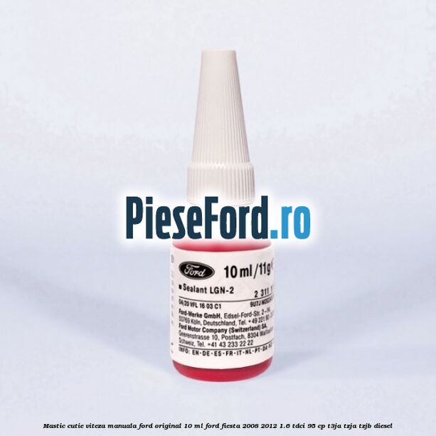 Mastic cutie viteza manuala Ford original 10 ml Ford Fiesta 2008-2012 1.6 TDCi 95 cp T3JA, TZJA, TZJB diesel