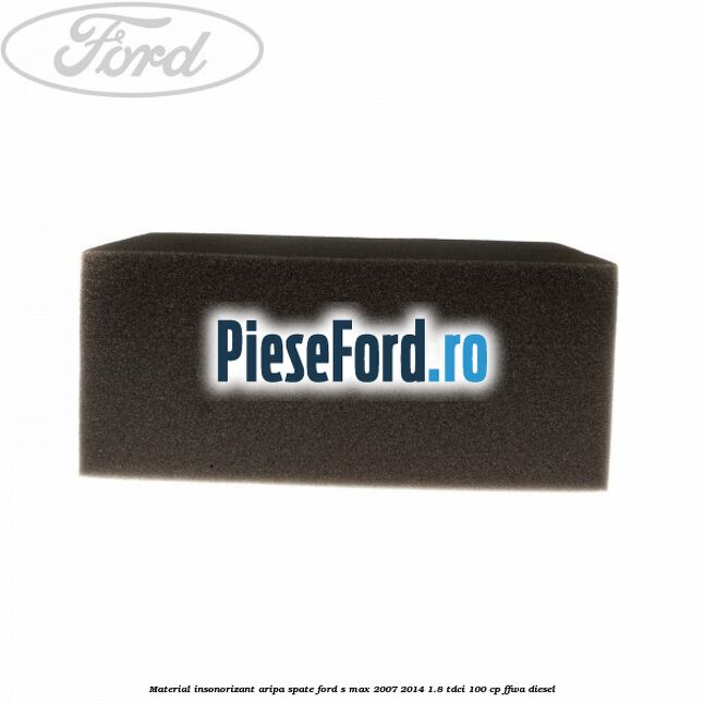 Material insonorizant aripa spate Ford S-Max 2007-2014 1.8 TDCi 100 cp FFWA diesel
