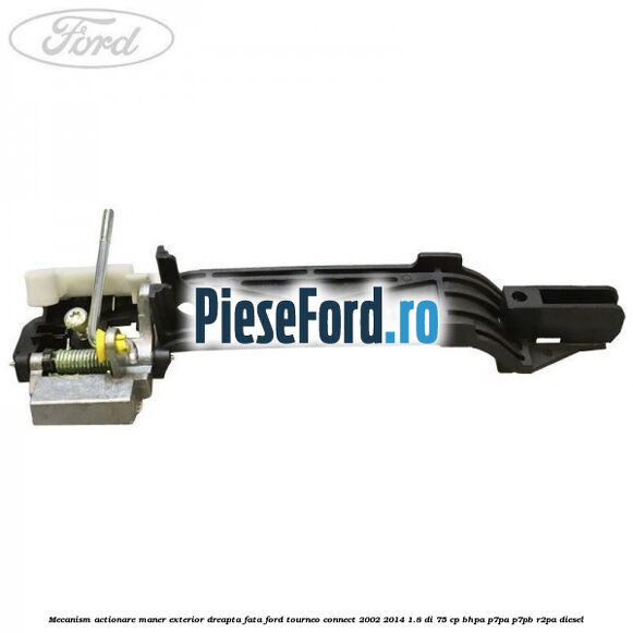 Mecanism actionare maner exterior dreapta fata Ford Tourneo Connect 2002-2014 1.8 Di 75 cp BHPA, P7PA, P7PB, R2PA diesel