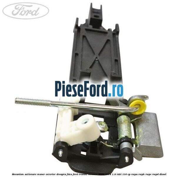 Mecanism actionare maner exterior dreapta fata Ford Transit Connect 2002-2014 1.8 TDCi 110 cp RWPA, RWPB, RWPC, RWPD diesel
