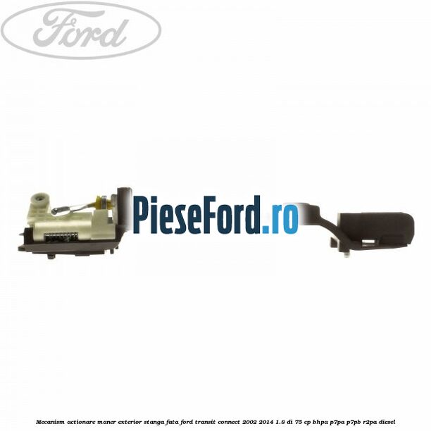 Mecanism actionare maner exterior stanga fata Ford Transit Connect 2002-2014 1.8 Di 75 cp BHPA, P7PA, P7PB, R2PA diesel