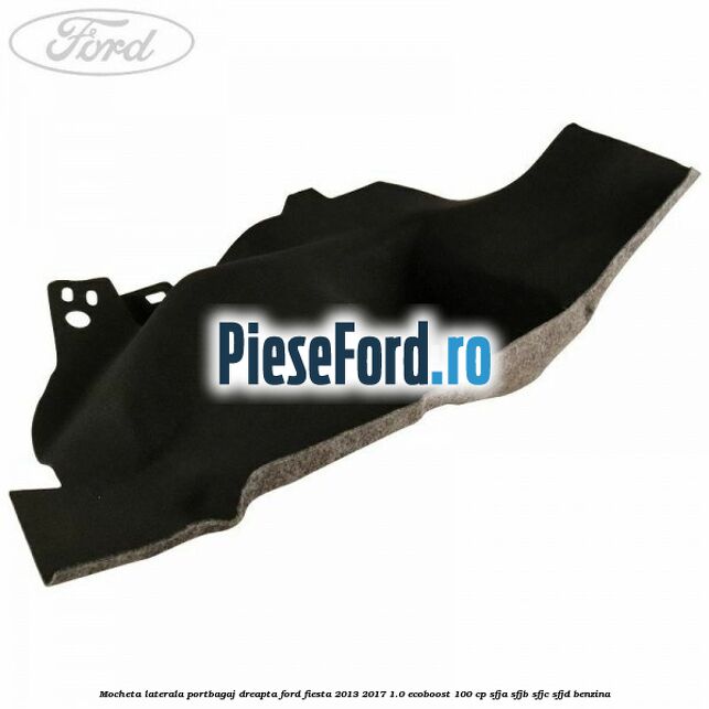 Mocheta laterala portbagaj dreapta Ford Fiesta 2013-2017 1.0 EcoBoost 100 cp SFJA, SFJB, SFJC, SFJD benzina