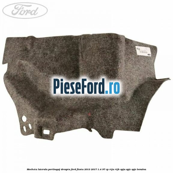 Mocheta laterala portbagaj dreapta Ford Fiesta 2013-2017 1.4 97 cp RTJA, RTJB, SPJA, SPJC, SPJE benzina