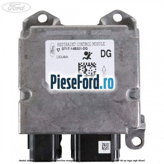 Modul airbag cu echipare airbag cortina stanga Ford Transit Connect 2013-2018 1.6 TDCi 95 cp TZGA, TZGB diesel