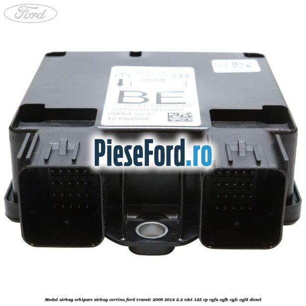 Modul airbag echipare airbag cortina Ford Transit 2006-2014 2.2 TDCi 125 cp Modul airbag echipare airbag cortina Ford Transit 2006-2014 2.2 TDCi 125 cp CYFA, CYFB, CYFC, CYFD diesel