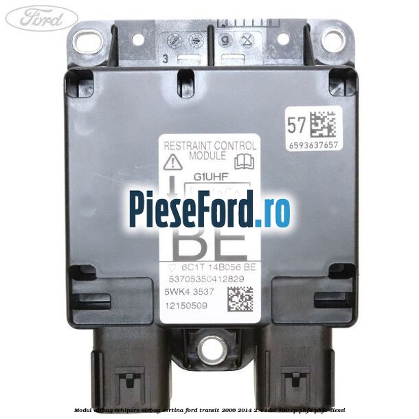 Modul airbag echipare airbag cortina Ford Transit 2006-2014 2.4 TDCi 100 cp PHFA, PHFC diesel