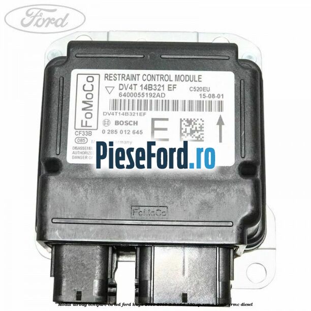 Modul airbag echipare cu IVD Ford Kuga 2013-2016 2.0 TDCi 120 cp XRMA, XRMB, XRMC diesel