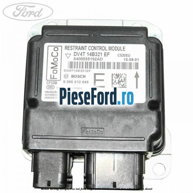 Modul airbag echipare cu IVD Ford Kuga 2013-2016 2.0 TDCi 4x4 136 cp UKMA diesel