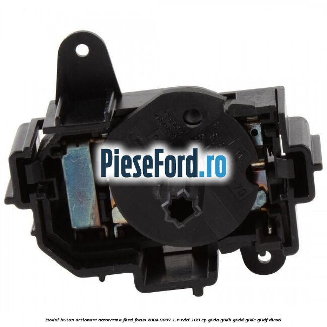 Modul buton actionare aeroterma Ford Focus 2004-2007 1.6 TDCi 109 cp G8DA, G8DB, G8DD, G8DE, G8DF diesel