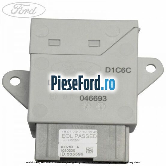 Modul carlig remorcare retractabil Ford Galaxy 2015-2023 2.0 TDCi 180 cp T8CG, T8CH, T8CI, T8CJ diesel