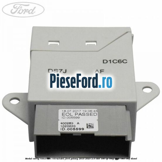 Modul carlig remorcare retractabil Ford Galaxy 2015-2023 2.0 TDCi 180 cp T8CG, T8CH, T8CI, T8CJ diesel