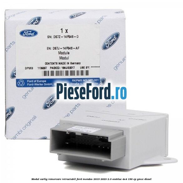 Modul carlig remorcare retractabil Ford Mondeo 2019-2023 2.0 EcoBlue 4x4 190 cp YMCC diesel