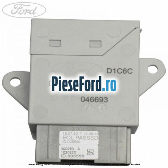 Modul carlig remorcare retractabil Ford S-Max 2015-2023 2.0 EcoBoost 240 cp R9CD, R9CI benzina