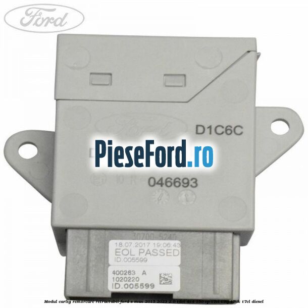 Modul carlig remorcare retractabil Ford S-Max 2015-2023 2.0 TDCi 4x4 150 cp T7CI, T7CJ, T7CK, T7CL diesel