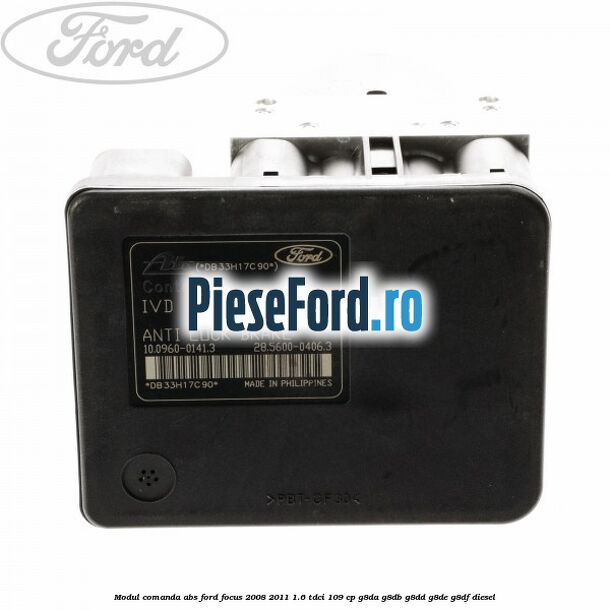 Modul comanda ABS Ford Focus 2008-2011 1.6 TDCi 109 cp G8DA, G8DB, G8DD, G8DE, G8DF diesel