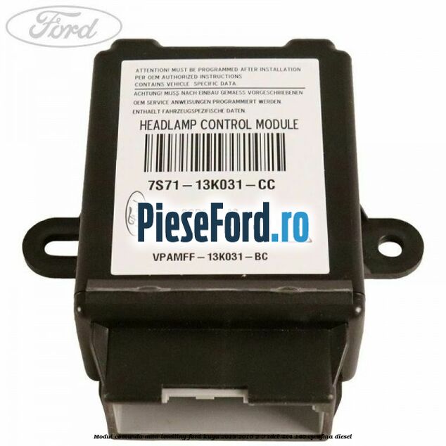 Modul comanda auto-levelling Ford Kuga 2013-2016 2.0 TDCi 4x4 140 cp UFMA diesel