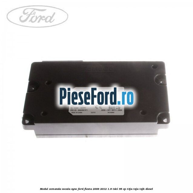 Modul comanda vocala SYNC Ford Fiesta 2008-2012 1.6 TDCi 95 cp T3JA, TZJA, TZJB diesel