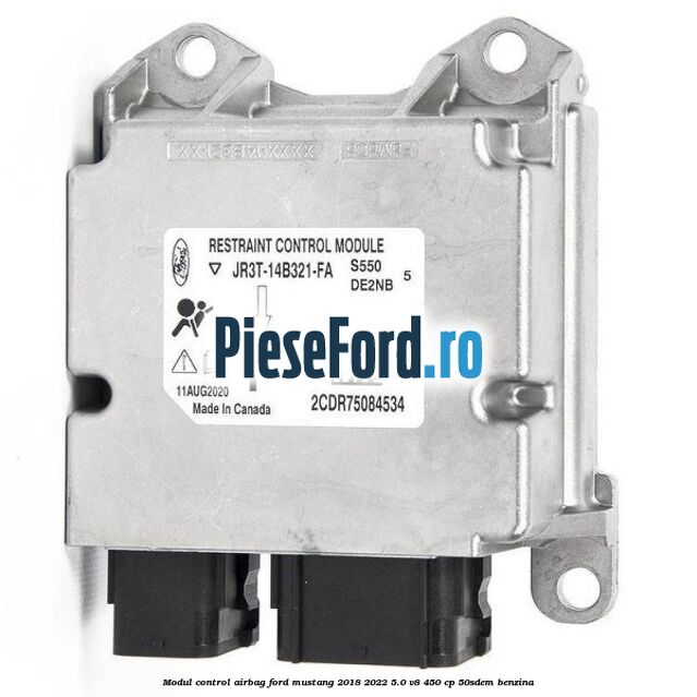 Modul control airbag Ford Mustang 2018-2022 5.0 V8 450 cp 50SDEM benzina