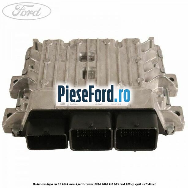 Modul ECU dupa an 01/2014 euro 4 Ford Transit 2014-2018 2.2 TDCi RWD 125 cp CYR5, USR6 diesel