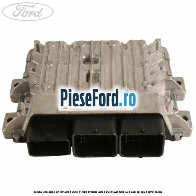 Modul ECU dupa an 09/2016 euro 6 Ford Transit 2014-2018 2.2 TDCi 4x4 125 cp CY24, CYR5 diesel