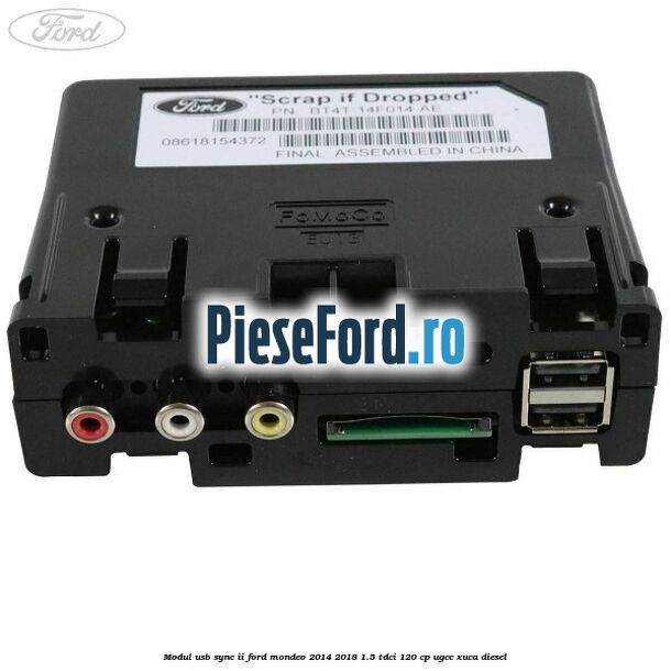 Modul USB Sync II Ford Mondeo 2014-2018 1.5 TDCi 120 cp UGCC, XUCA diesel