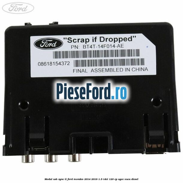 Modul USB Sync II Ford Mondeo 2014-2018 1.5 TDCi 120 cp UGCC, XUCA diesel