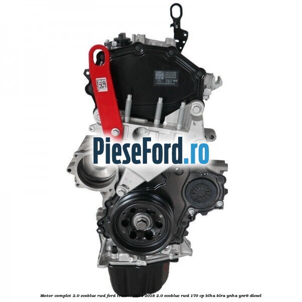 Motor complet 2.0 EcoBlue RWD Ford Transit 2014-2018 2.0 EcoBlue RWD 170 cp BLHA, BLRA, YNHA, YNR6 diesel