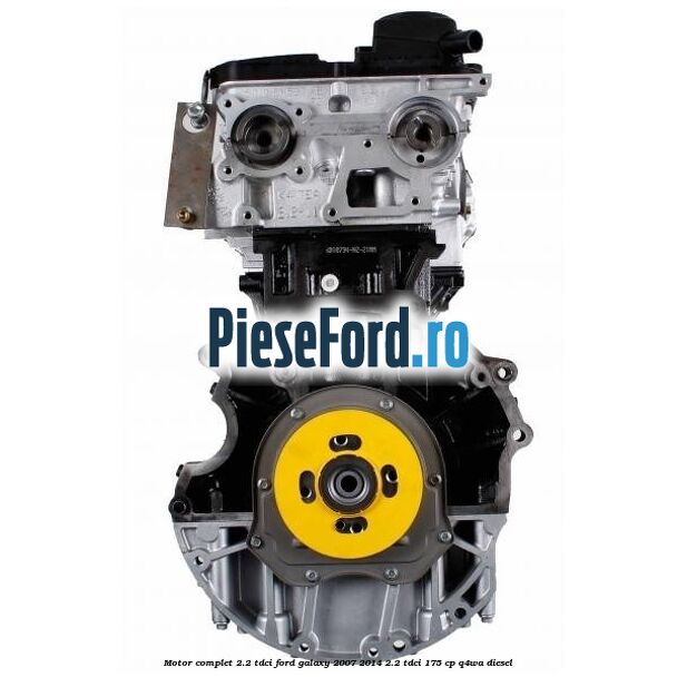 Motor complet 2.2 TDCI Ford Galaxy 2007-2014 2.2 TDCi 175 cp Q4WA diesel