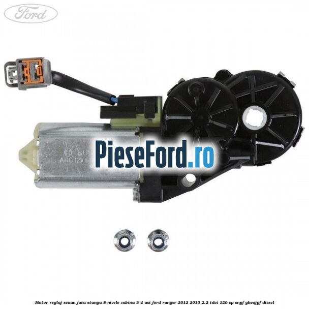 Motor reglaj scaun fata stanga 8 nivele cabina 3/4 usi Ford Ranger 2012-2015 2.2 TDCi 120 cp ENPF, GBVAJPF diesel